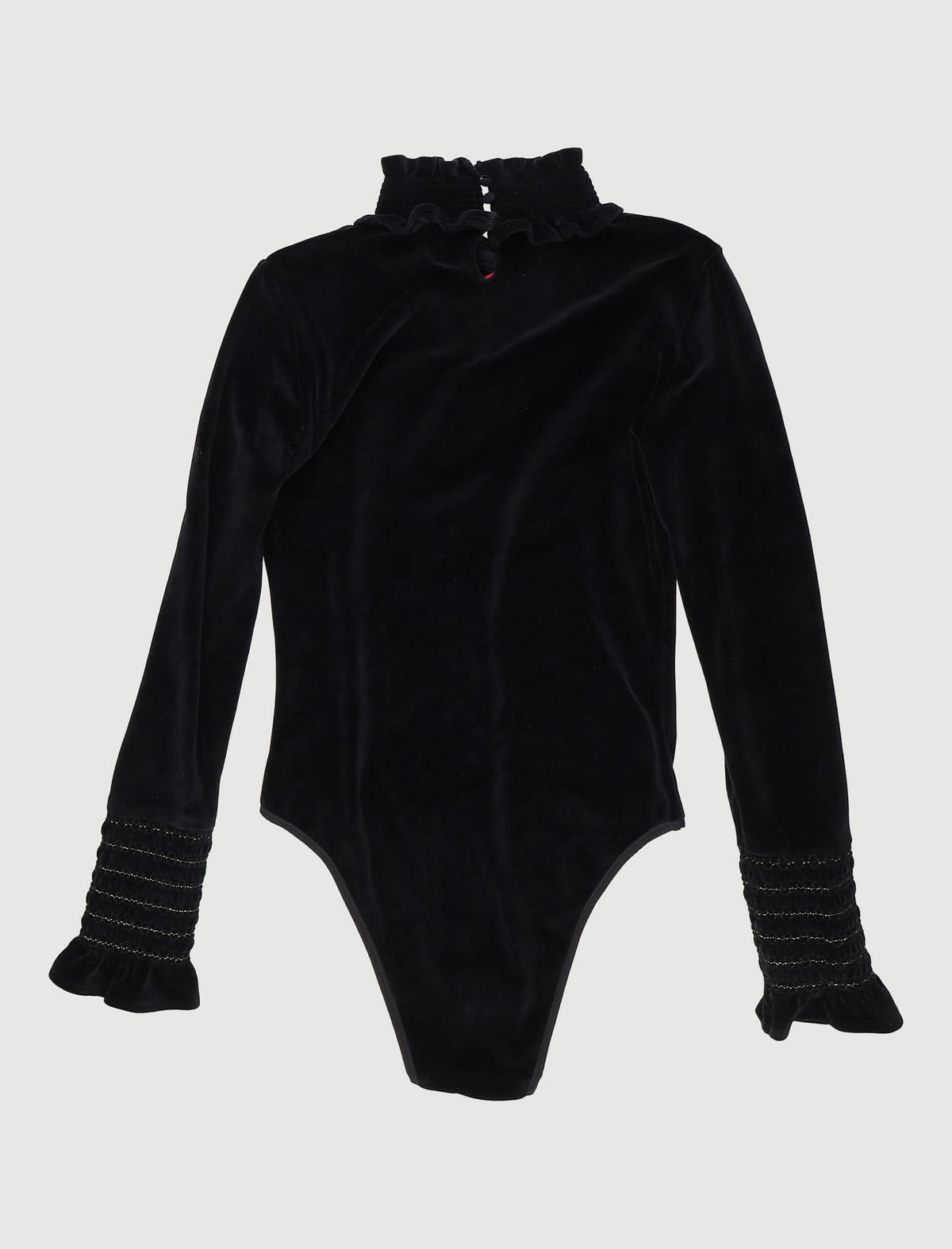 Body Velours cols montant