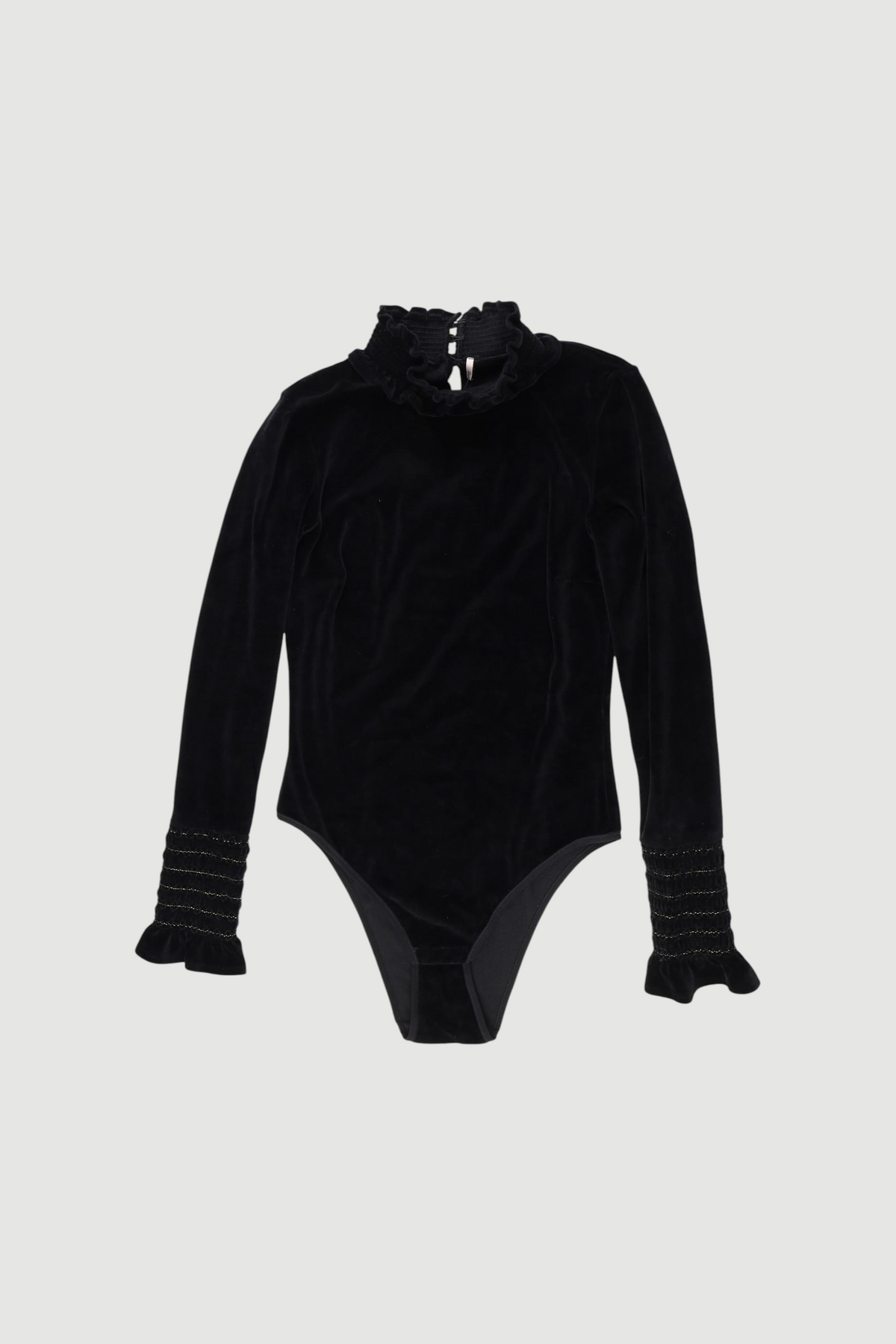 Body Velours cols montant
