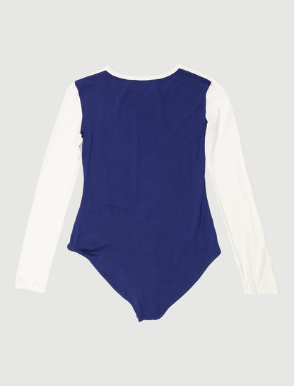 Body Collab Monoprix V Blanc