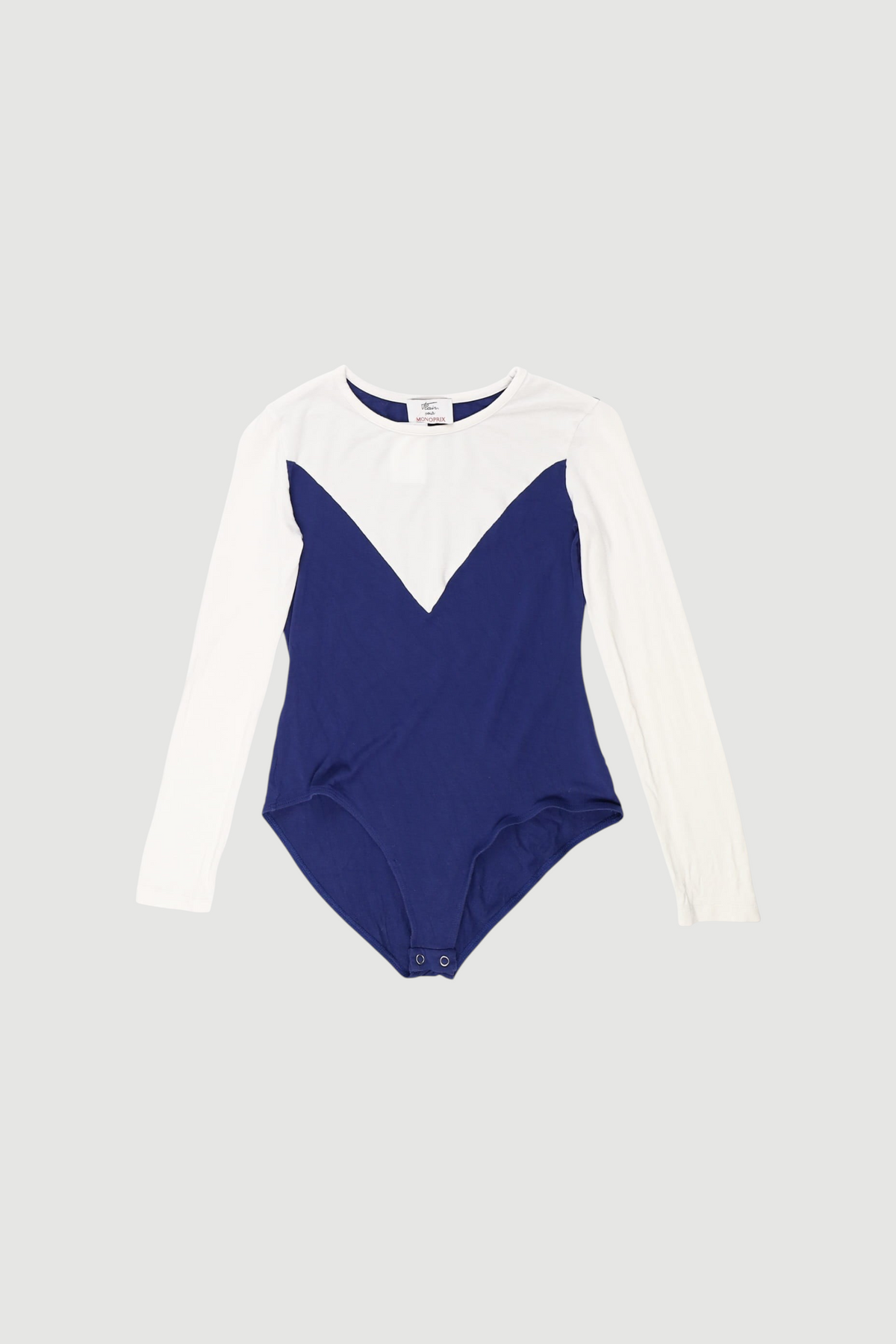 Body Collab Monoprix V Blanc