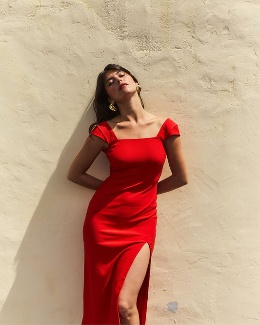 Robe Aliénor Rouge